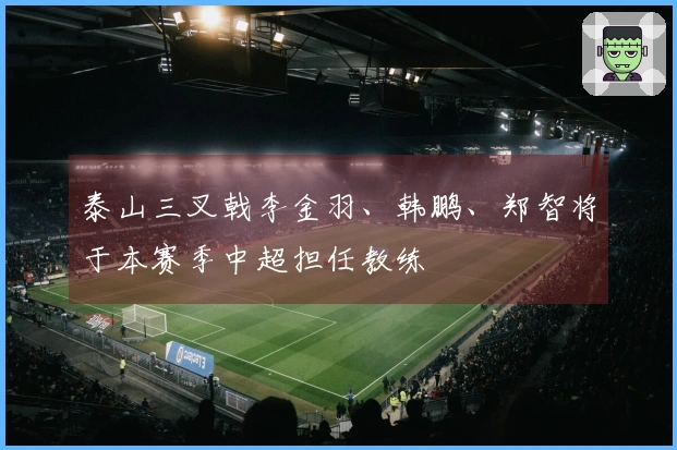泰山三叉戟李金羽、韩鹏、郑智将于本赛季中超担任教练